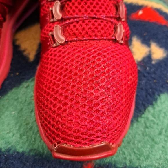 Nike Shox Gravity Red Crush Running Shoes Womens Size 7 AQ8554-606 - Picture 11 of 15